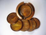gemstone coasters