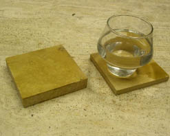 honey stone coasters