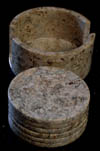 coaster and holder
