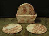 marble beverage coiasters