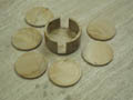 natural coasters
