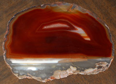 red gemstone coasters