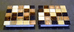 mosaic drink coasters