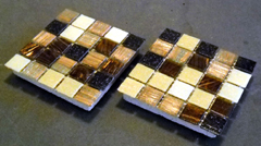 mosaic drink coasters