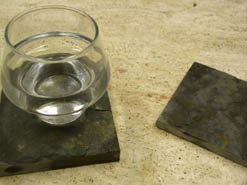 stone drink coasters