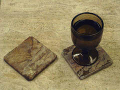 marble beverage coiasters